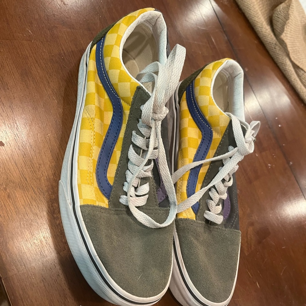 Color Block Vans - Picture 2 of 4